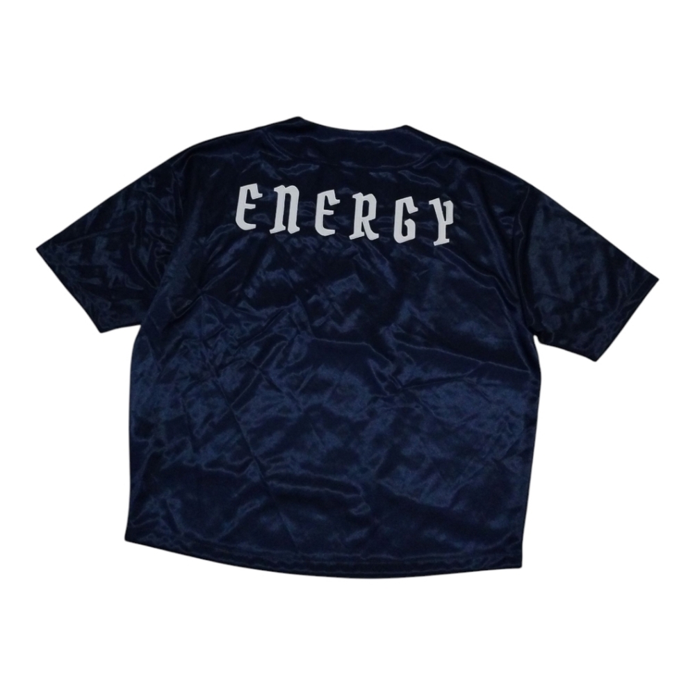 Asos Men's M Oversized Henley Tee Spell out Preppy Y2K